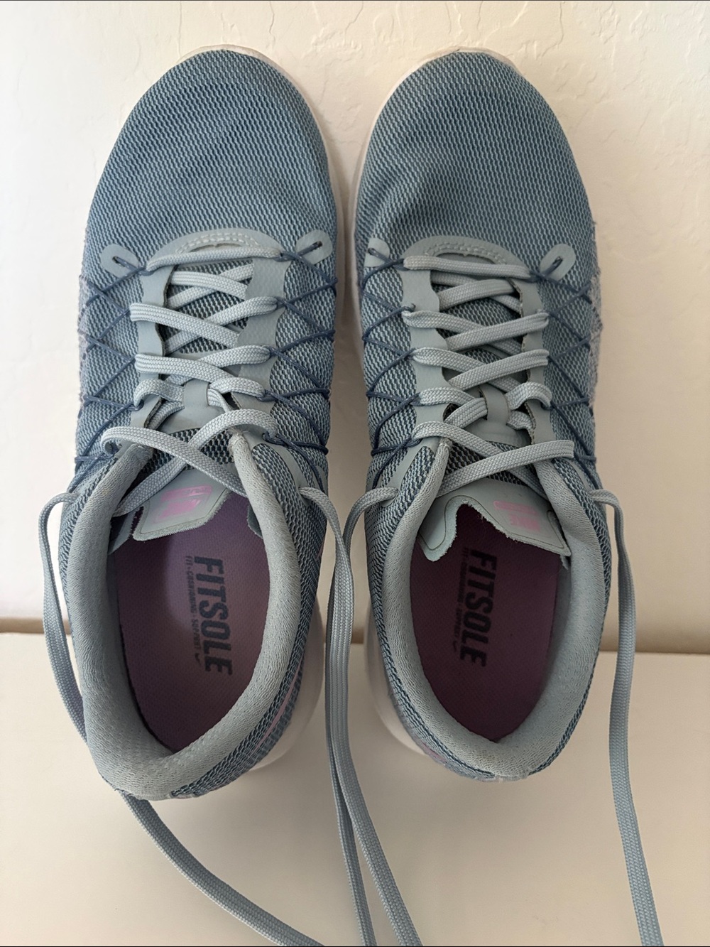 Women's Light Blue Nike Sneakers